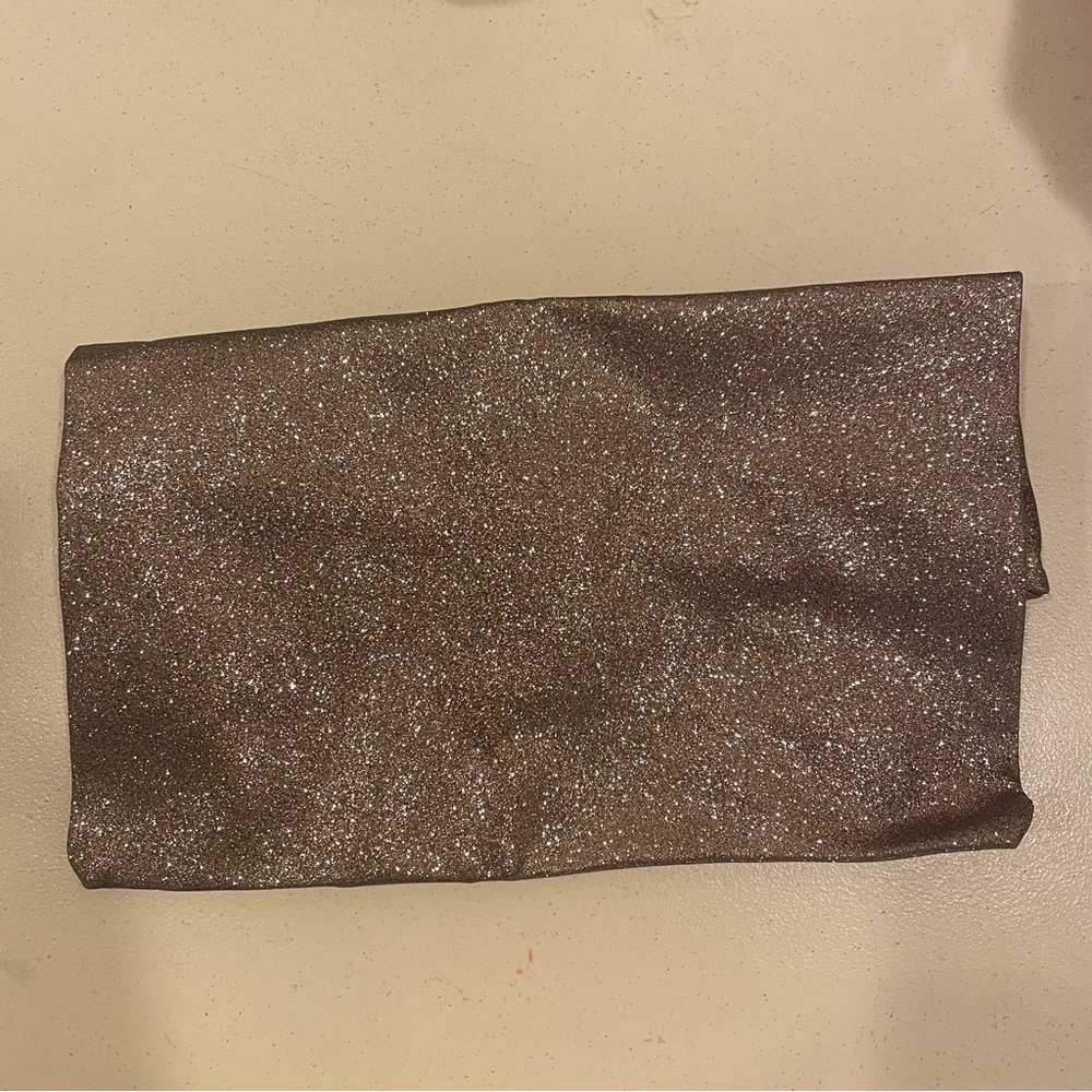 Brand New Nordstrom Large Glittery Clutch - Picture 2 of 4